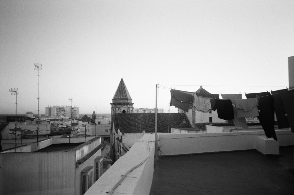 Olympus xa, Delta 400 - mi azotea, Cádiz