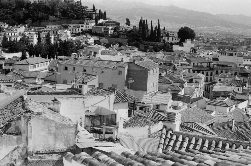 Olympus xa, Delta 400 - Vista desde Abaco Té, Granada