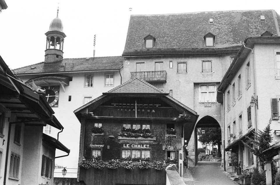 >Pentax K1000, Tri-x 400 - Gruyères