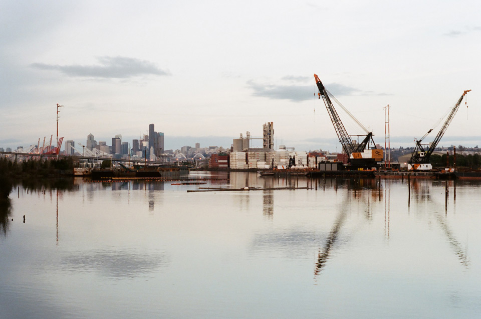 Seattle, WA - view from Terminal 107 Park