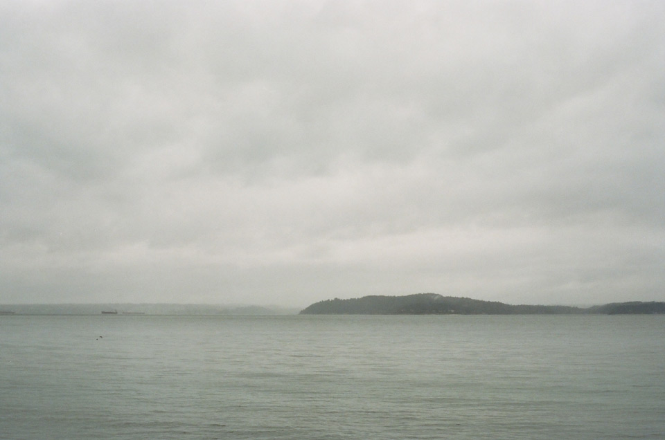 Seattle, WA - view from Alki Beach