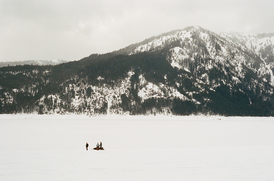 Cle Elum Lake - Snowmobiles