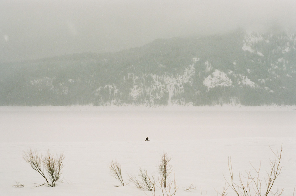 >Cle Elum Lake - Snowmobiles