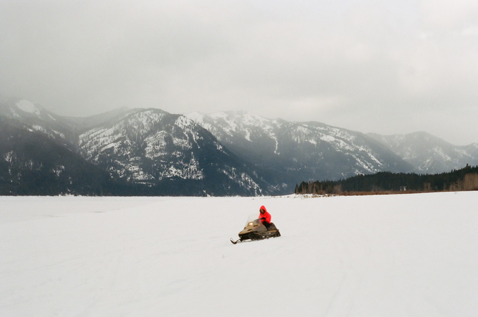 Cle Elum Lake - Snowmobiles